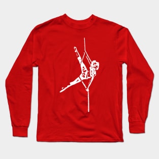 Aerialist Performer Circus Rope Long Sleeve T-Shirt